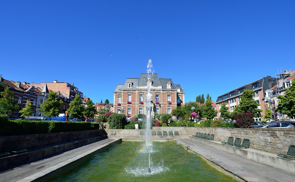 Photo de la mairie d'Uccle Bruxelles